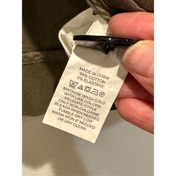 Kate Spade Broome Street Ruffle Trim & Velvet Bow Back Military Button Up Jacket - Picture 13 of 16